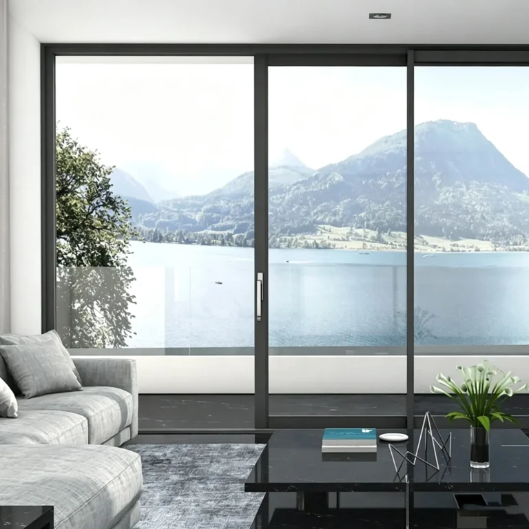 Two-track lifting sliding door