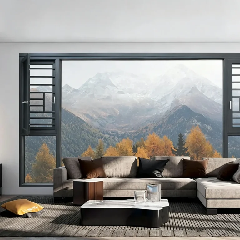 F106 Integrated Screen & Casement Window (Outward-Opening)