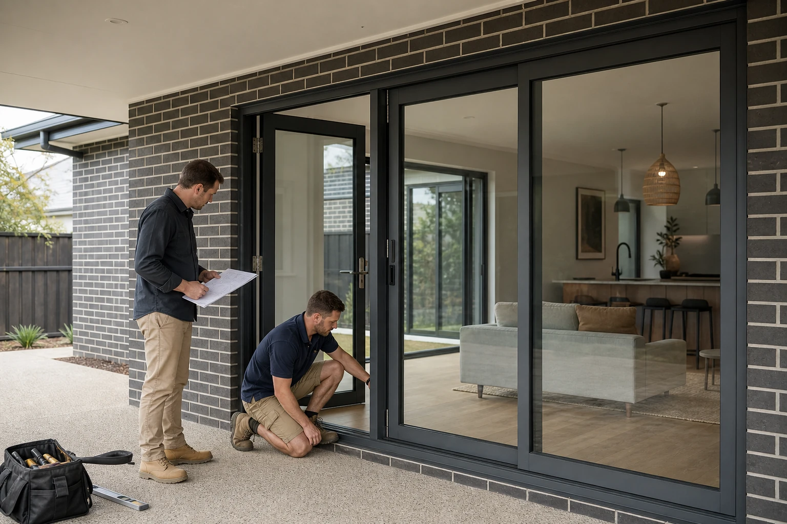 Types Of Panel Door — representative Australian project context